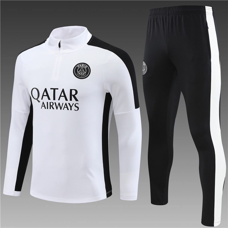 Ensemble PSG Blanc-Noir 2023 2024 - L'Univers du Maillot