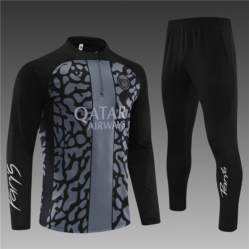 Ensemble PSG Noir 2023 2024 - L'Univers du Maillot