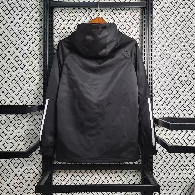 Veste coupe vent Juventus Noir 2023 2024 - L'Univers du Maillot