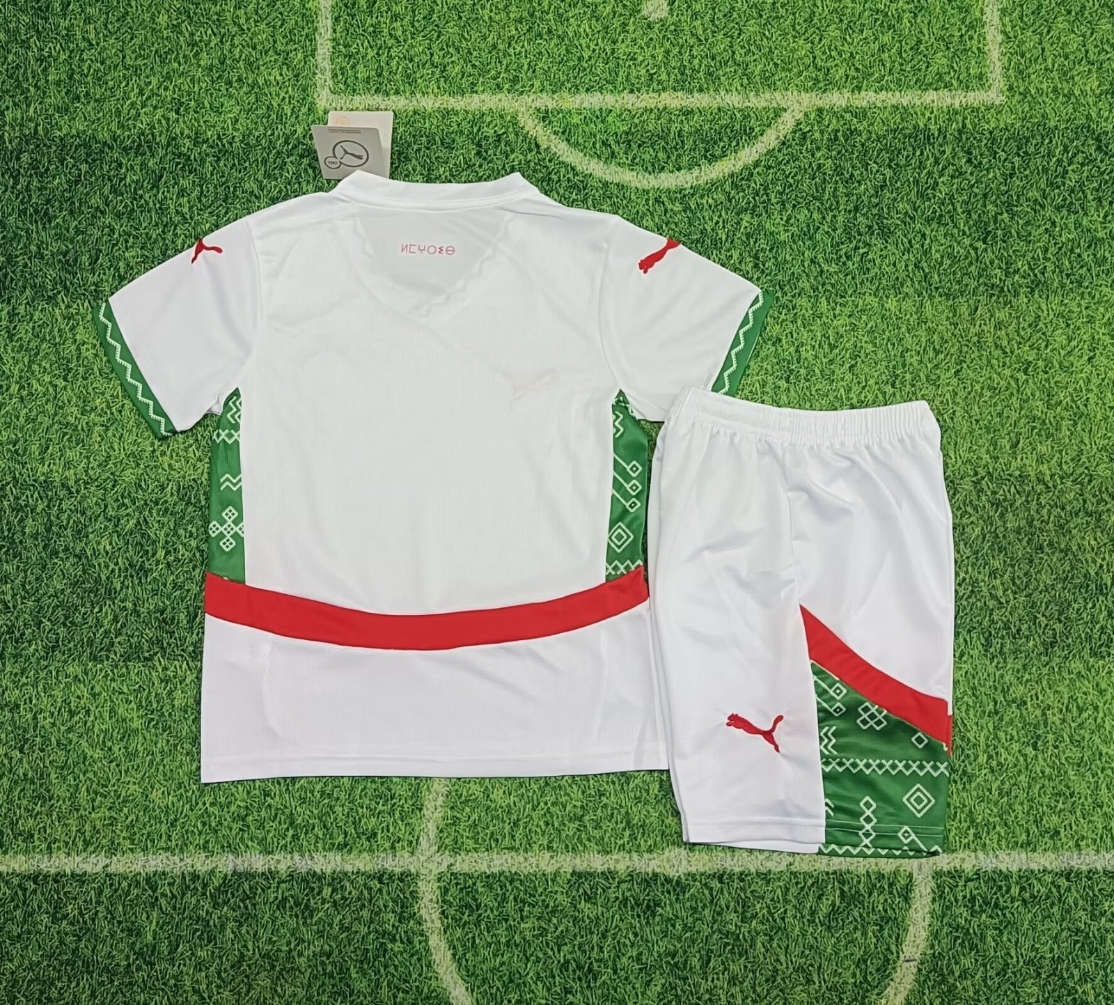 24/25 Ensemble Enfant Maroc Blanc - L'Univers du Maillot